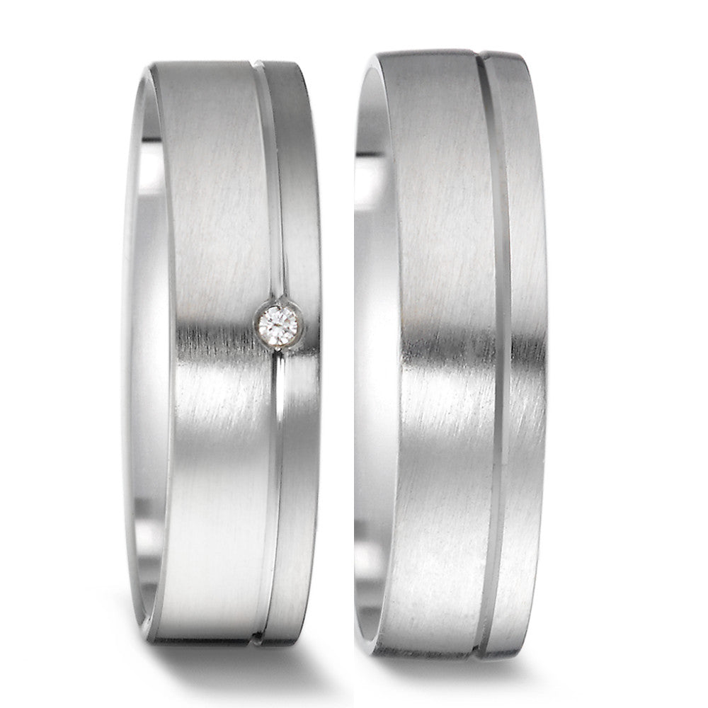 Produktbild: Weidner Trauringe/Eheringe Weißgold 62041