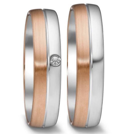 Produktbild: Weidner Trauringe/Eheringe Partnerringe, Trauringe,  Bicolor 62086