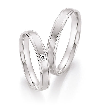 Produktbild: Nowotny Collection Ruesch Trauringe/Eheringe Honeymoon Pure 66/41070-035-66/41080-035