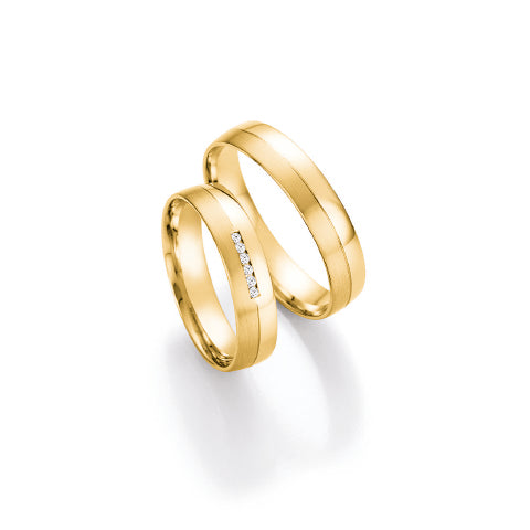 Produktbild: Nowotny Collection Ruesch Trauringe/Eheringe Honeymoon Pure 66/41170-045-66/41180-045
