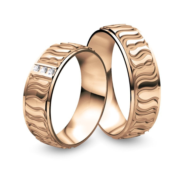 Nowotny Collection Ruesch Trauringe/Eheringe Honeymoon Solid V 66/45030/065-66/45040/065