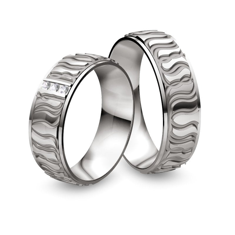 Nowotny Collection Ruesch Trauringe/Eheringe Honeymoon Solid V 66/45030/065-66/45040/065