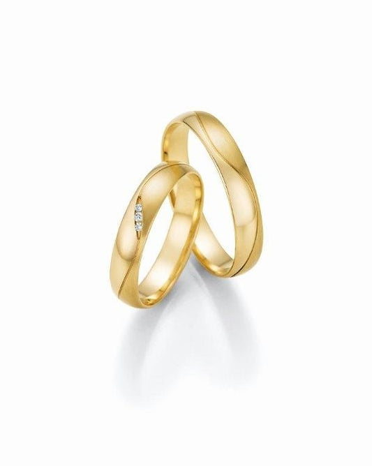 Produktbild: Nowotny Collection Ruesch Trauringe/Eheringe Honeymoon Pure 66/61010/040-66/61020/040