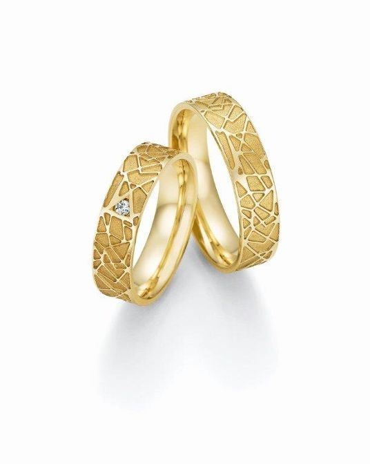 Produktbild: Nowotny Collection Ruesch Trauringe/Eheringe Honeymoon Solid 66/63030/055-66/63040/055