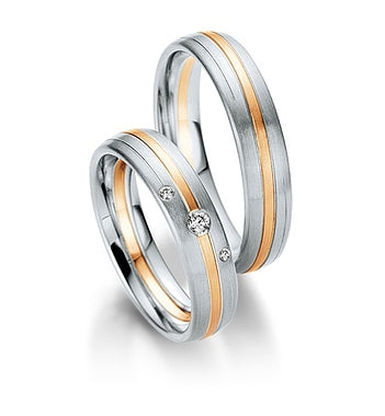 Saint Maurice Trauringe/Eheringe Twin Set Bicolor 49/814180-49/814190