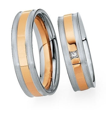 Saint Maurice Trauringe/Eheringe Eternity Bicolor 49/820600-49/820610
