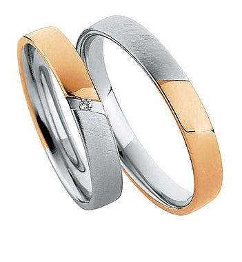 Produktbild: Saint Maurice Trauringe/Eheringe Light Bicolor 49/870140-49/870150