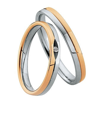 Produktbild: Saint Maurice Trauringe/Eheringe Light Bicolor 49/870160-49/870170