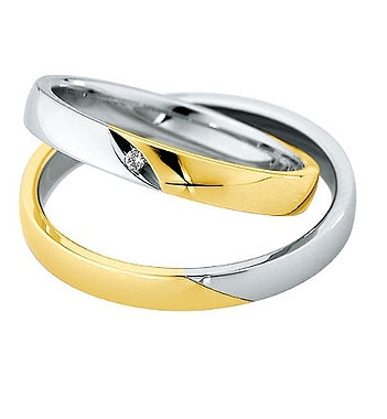 Produktbild: Saint Maurice Trauringe/Eheringe Light Bicolor 49/870180-49/870190