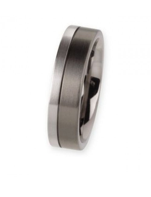 Produktbild: Ernstes Design Trauringe/Eheringe Paar R85-R86 Platin/Titan
