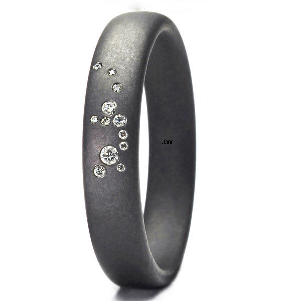Produktbild: TANTALUM MAGIC Tantal Ring Fein-Matt P1 12x0,043 ct.