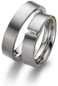 Produktbild: Gerstner Platin Trauringe-Eheringe 26780/6 Pt 4/26781/6