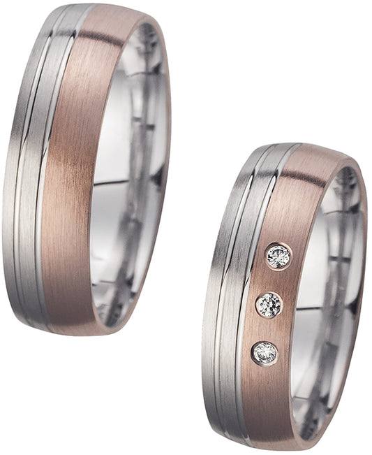 Produktbild: Cilor Trauringe/Eheringe Perfect Love Bicolor HR 121A