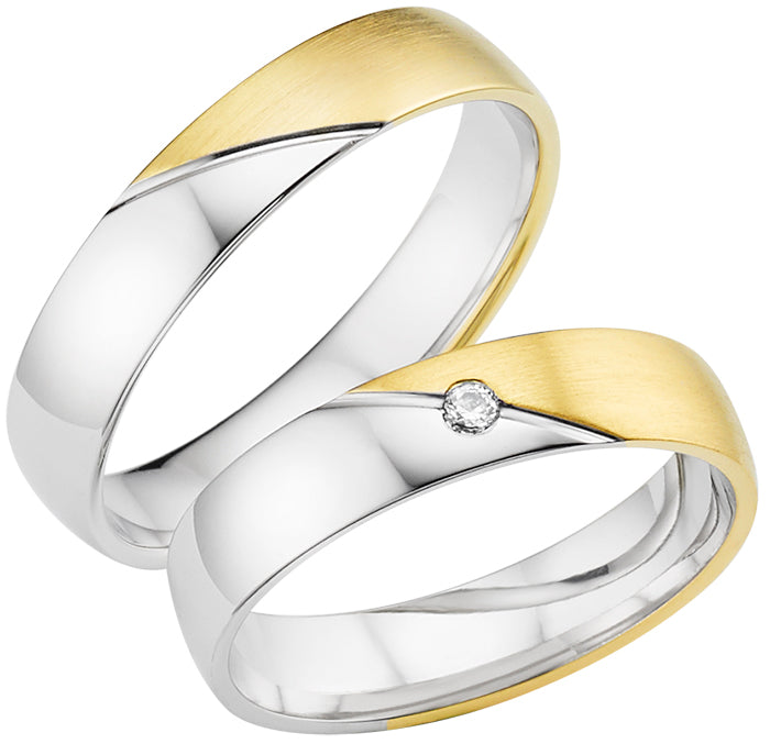 Produktbild: Cilor Trauringe/Eheringe Perfect Love Bicolor HR 143A