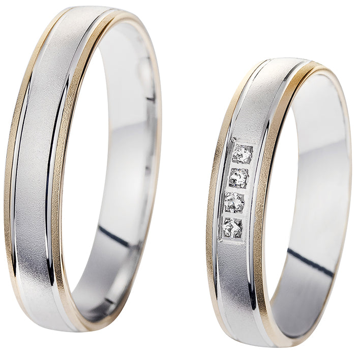 Produktbild: Cilor Trauringe/Eheringe Perfect Love Bicolor HR 161A
