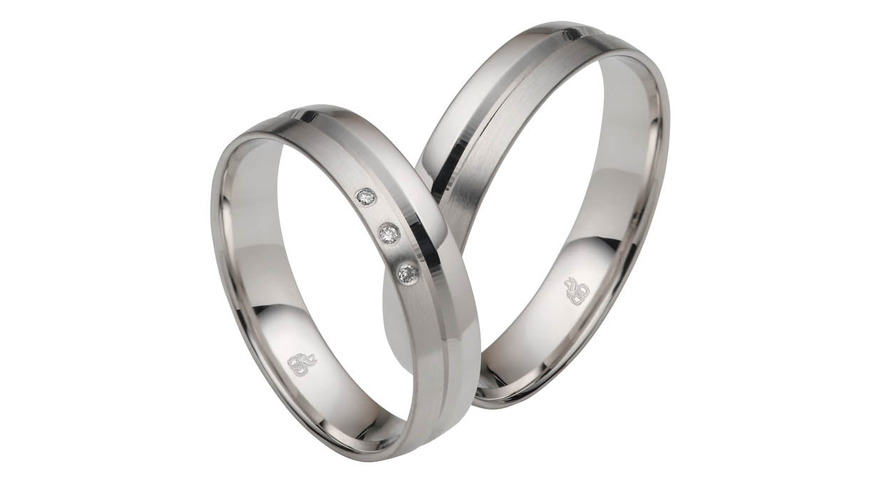 Produktbild: Rauschmayer Trauringe/Eheringe First Modern Love 83-00007/82-00007