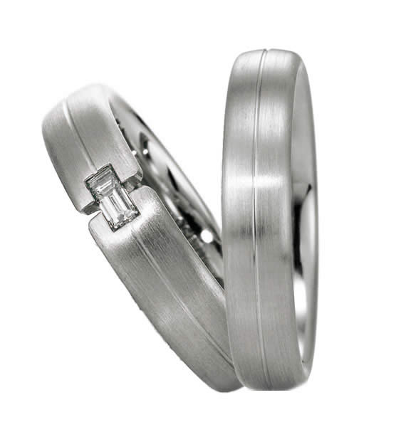 Saint Maurice Platin Trauringe 85215-85211