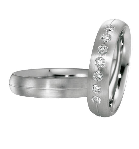 Saint Maurice Platin Trauringe 85233-85231