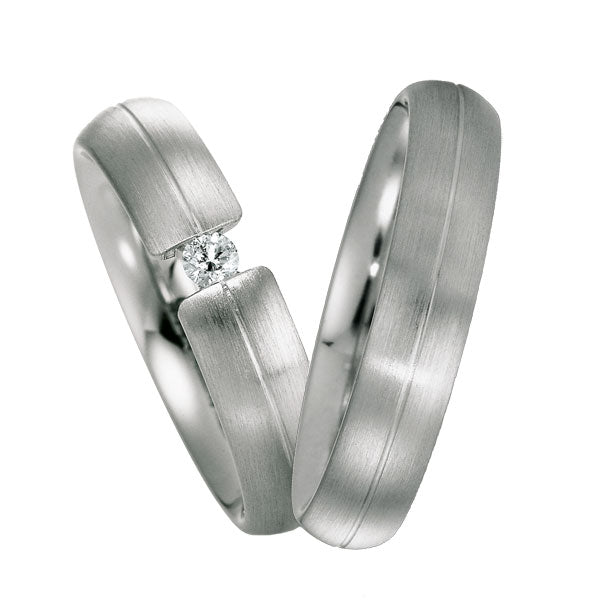 Saint Maurice Platin Trauringe 85234-85231