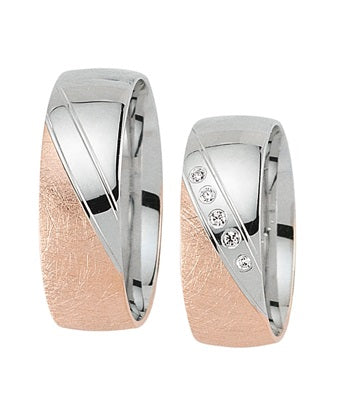 Produktbild: Schwarz Eheringe/Trauringe True Love Bicolor SW 325