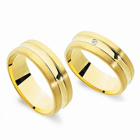 Produktbild: Schwarz Trauringe/Eheringe Basic SW022