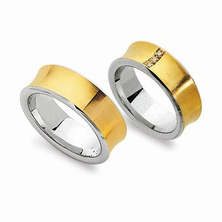 Produktbild: Schwarz Trauringe/Eheringe Basic SW026