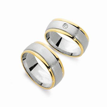 Produktbild: Schwarz Trauringe/Eheringe Basic SW057