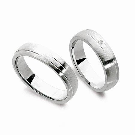 Produktbild: Schwarz Trauringe/Eheringe Basic SW064