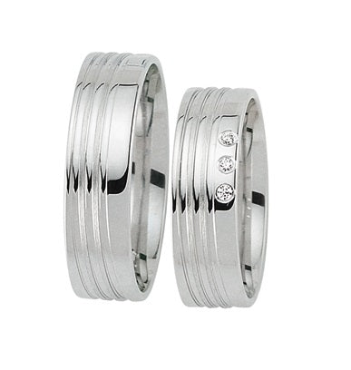 Produktbild: Schwarz Eheringe/Trauringe Pure Love 925-174