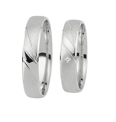 Produktbild: Schwarz Eheringe/Trauringe Pure Love 925-176