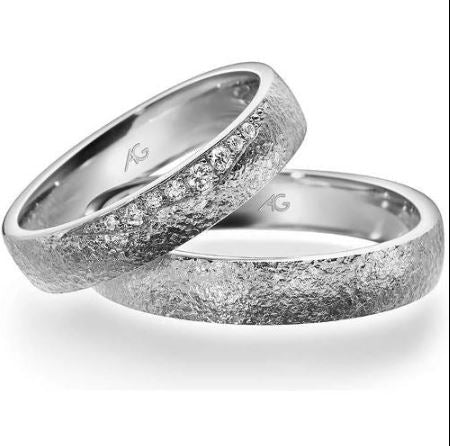 Eheringe aus Platin