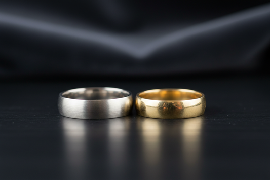 Platin vs. Gold Eheringe – Welches Metall ist das Richtige für euch?