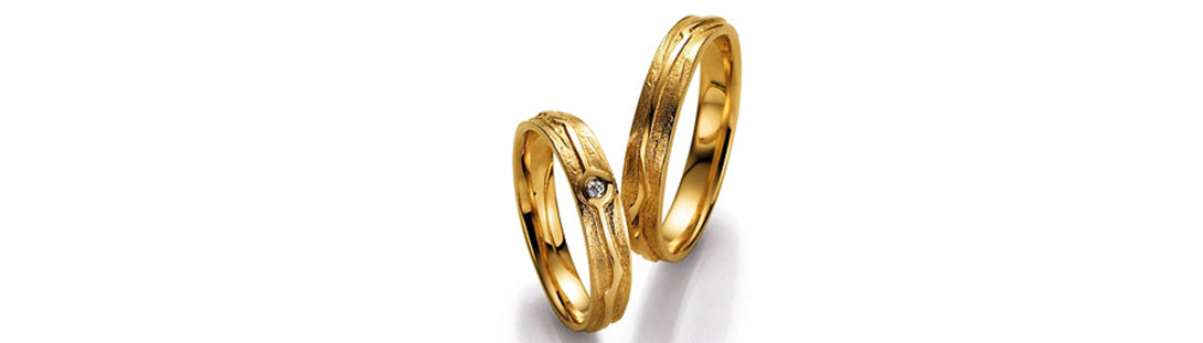 Einfarbige Trauringe