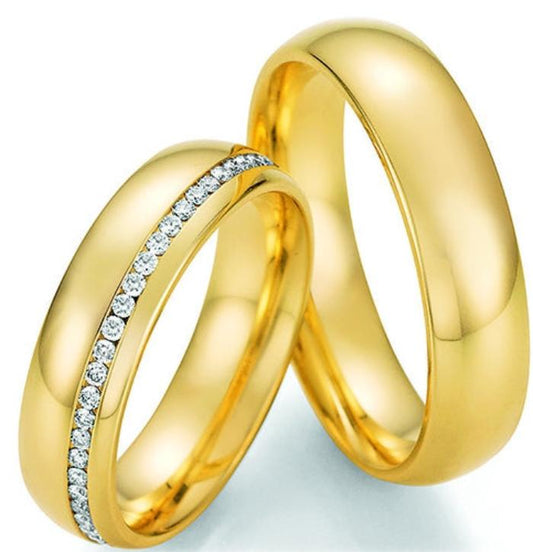 Nowotny Collection Ruesch Trauringe/Eheringe Honeymoon Premium 02/51130/055-02/51140/055