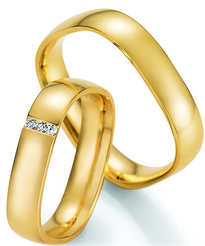 Nowotny Collection Ruesch Eheringe Honeymoon Quadra 66/49030/044-66/49040/044