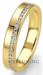 Breuning Gelbgold Verlobungsring/Solitärring/Vorsteckring 48/04708