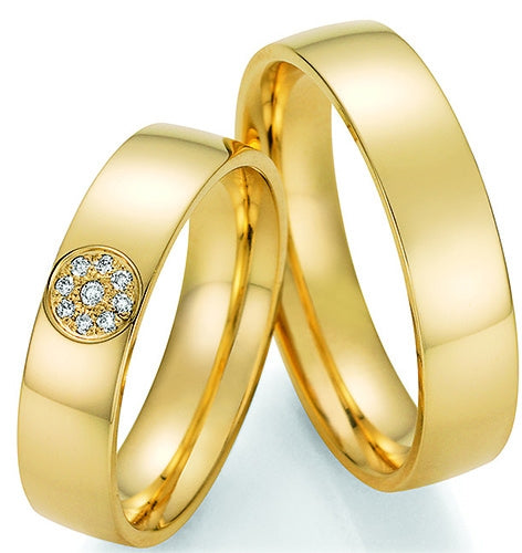 Nowotny Collection Ruesch Eheringe Honeymoon Solid 66/60050/052-66/60060/052