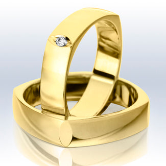 Rauschmayer Eheringe/Trauringe Elements - KL 3 (Elements Gold) 11-05467/10-05467