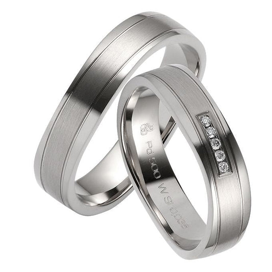 Rauschmayer Eheringe Palladium 1105582-1005582