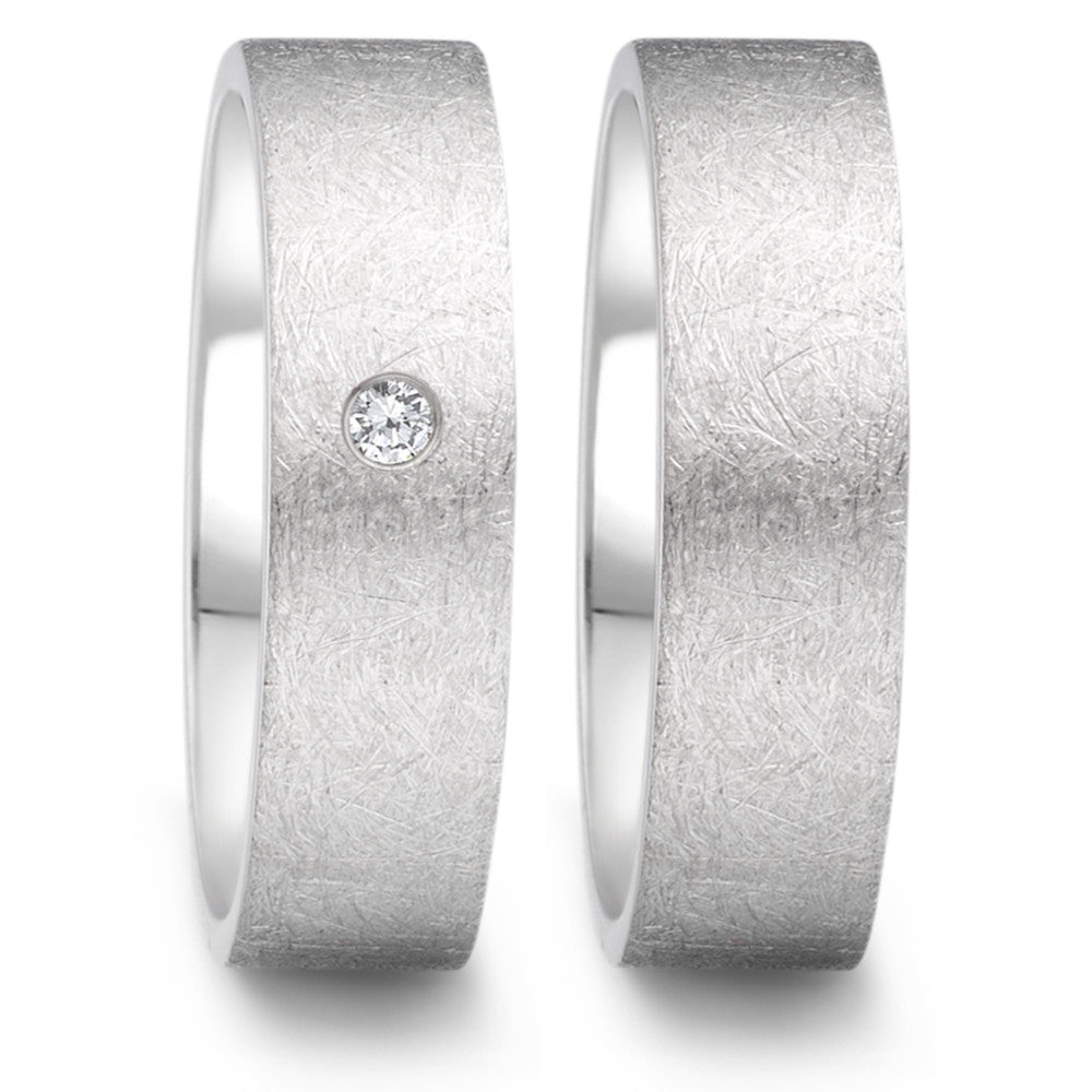 Produktbild: TeNo Trauringe/Eheringe PURE DESIGN TAMOR ICE 069.1300.D52.XX-069.1314.D52.XX