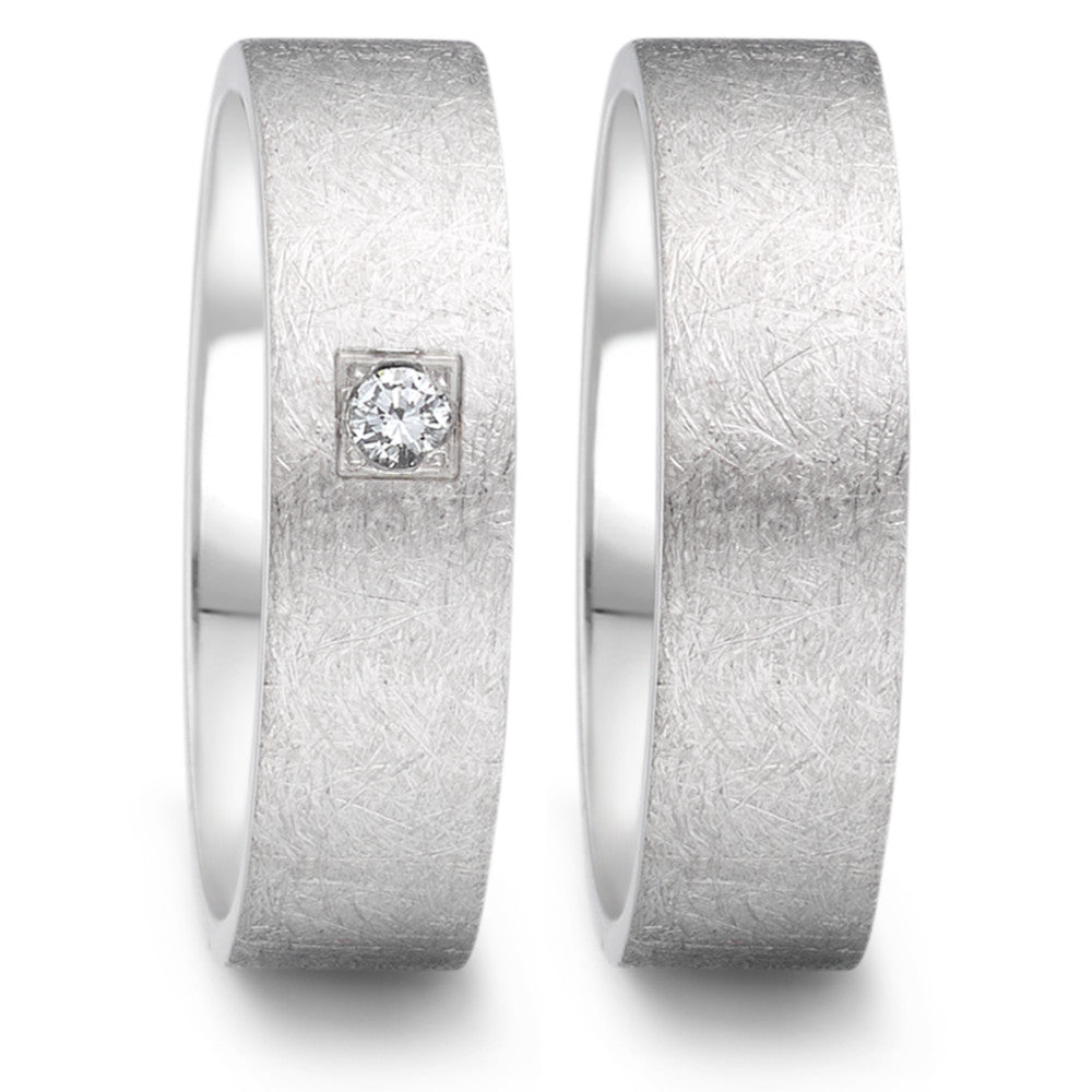 Produktbild: TeNo Trauringe/Eheringe PURE DESIGN TAMOR ICE 069.1300.D52.XX-069.13P02.D52.XX