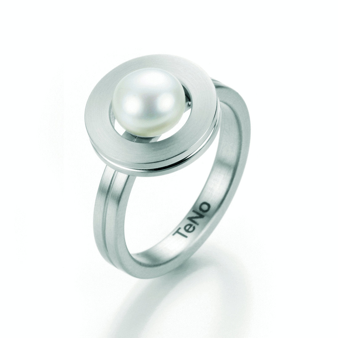 Produktbild: TeNo Verlobungs- Vorsteck- Solitärring DELUXX PEARLS 069.17PW01