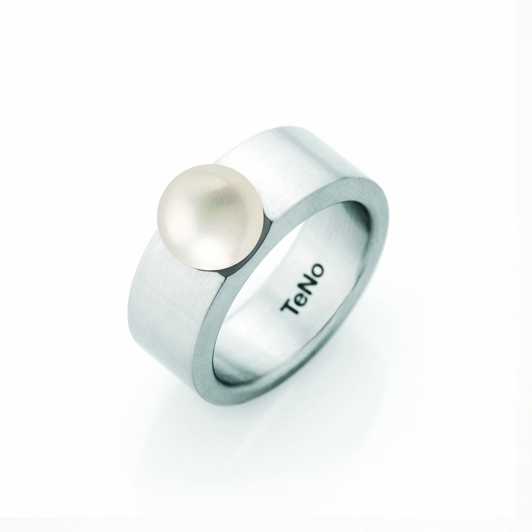 Produktbild: TeNo Verlobungs- Vorsteck- Solitärring DELUXX PEARLS 069.201PW01