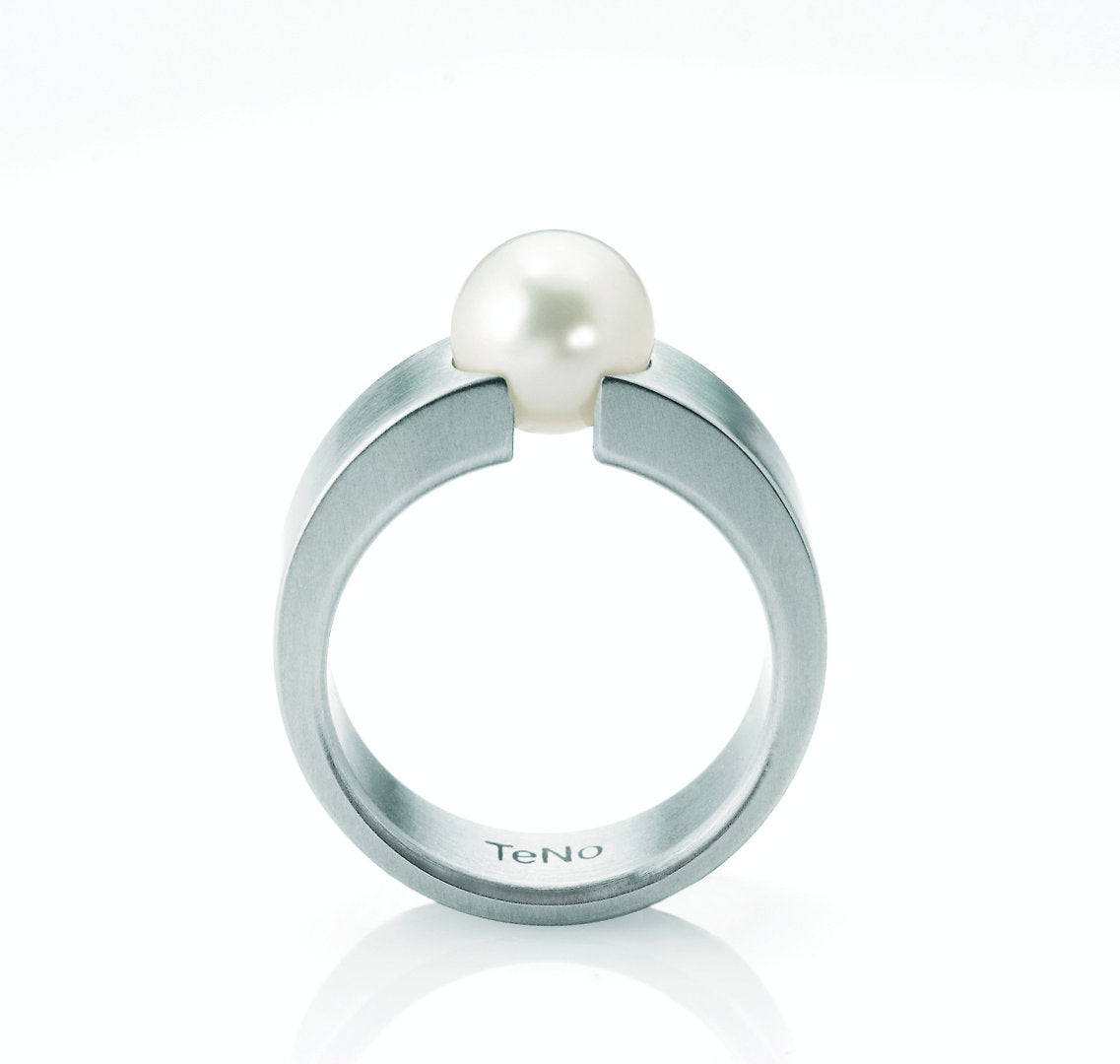 TeNo Verlobungs- Vorsteck- Solitärring DELUXX PEARLS 069.202PW01