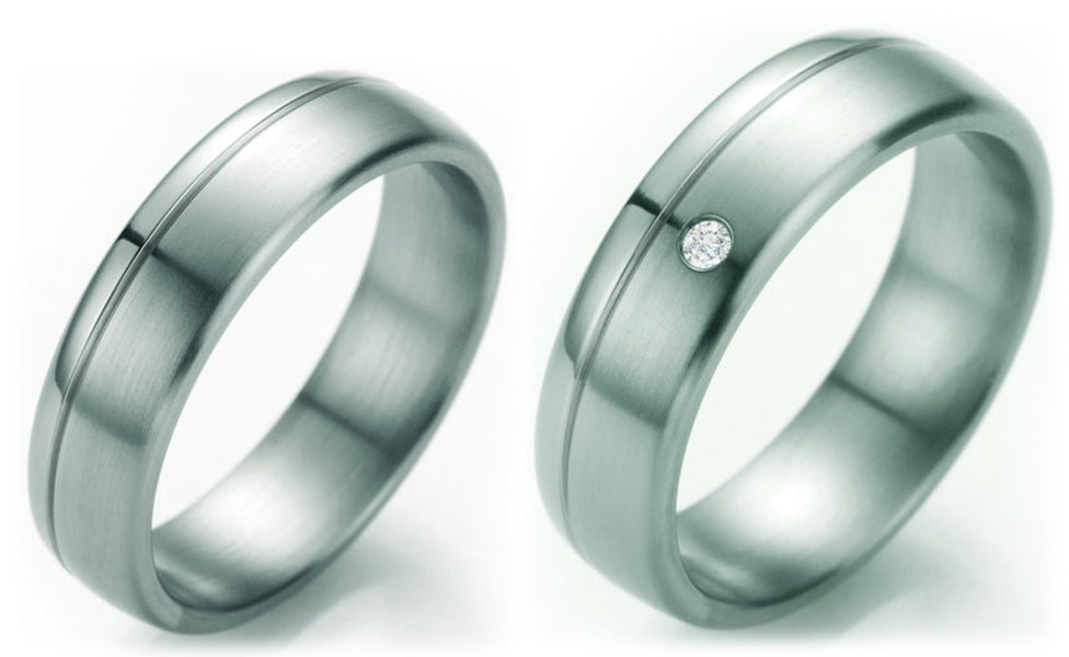 Produktbild: TeNo Trauringe/Eheringe PARTNER TITAN TaMoR 069.2500.D58-069.2512.D58