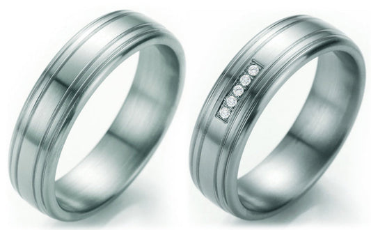 Produktbild: TeNo Trauringe/Eheringe PARTNER TITAN TaMoR 069.2500.D59-069.25P01.D59