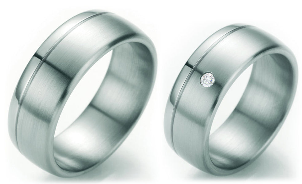 Produktbild: TeNo Trauringe/Eheringe PARTNER TITAN TaMoR 069.2600.D58-069.2614.D58