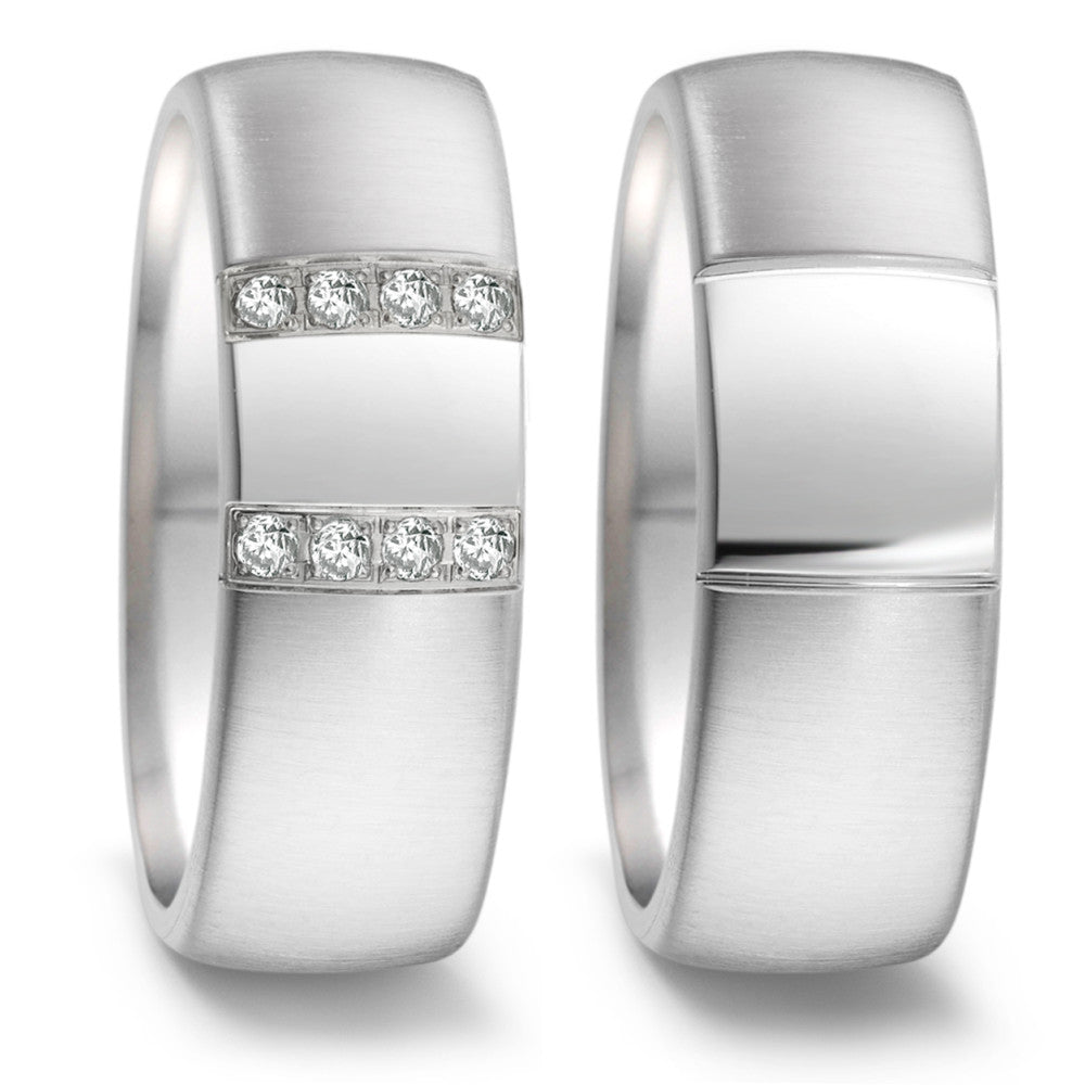 Produktbild: TeNo Trauringe/Eheringe PURE DESIGN TAMOR SATIN 069.2600.D49.XX-069.26P01.D49.XX