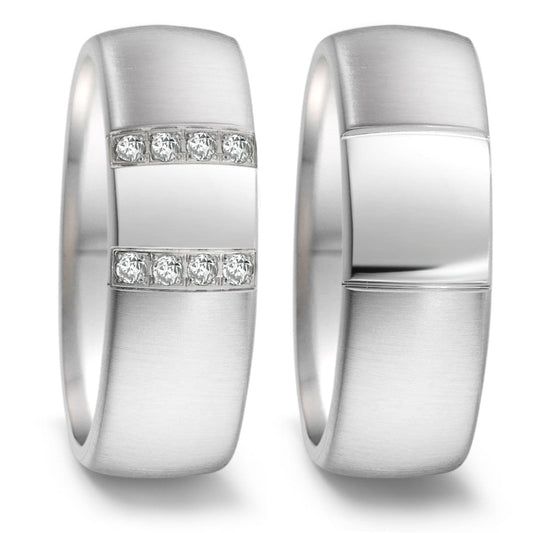 Produktbild: TeNo Trauringe/Eheringe PURE DESIGN TAMOR SATIN 069.2600.D49.XX-069.26P01.D49.XX