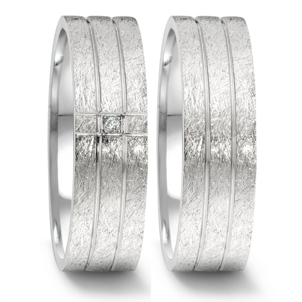 Produktbild: TeNo Trauringe/Eheringe PURE DESIGN YUNIS ICE 069.3300.D54.XX-069.33P01.D54.XX